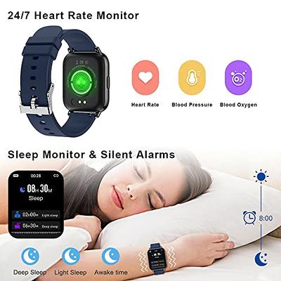 Gydom Smart Watch for Women Answer/Make Call, 1.28 Touch Screen Fitness Tracker with Blood Oxygen/Heart Rate/Sleep Monitor, 100 Sport Modes, IP68