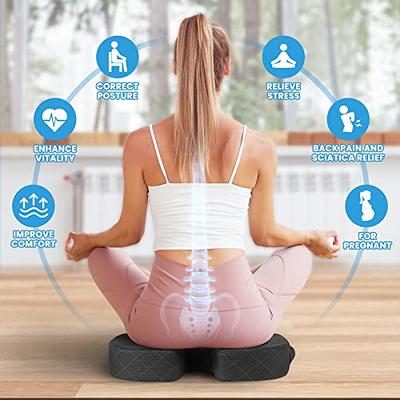 Car Coccyx Seat Cushion Pad For Sciatica Tailbone Pain Relief