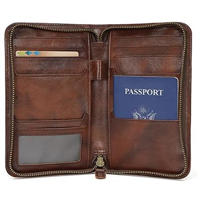 ZOPPEN Passport Holder Travel Wallet (Ver.5) for Women Rfid Blocking  Multi-purpose Passport Cover Document Organizer Strap, Wine Red - Yahoo  Shopping