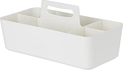 Portable Plastic Storage Large Divided School Art Craft Caddy