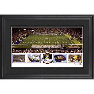 Fanatics Authentic Tennessee Titans Framed 10 x 18 Stadium Panoramic Collage with Game-Used Football - Limited Edition of 500