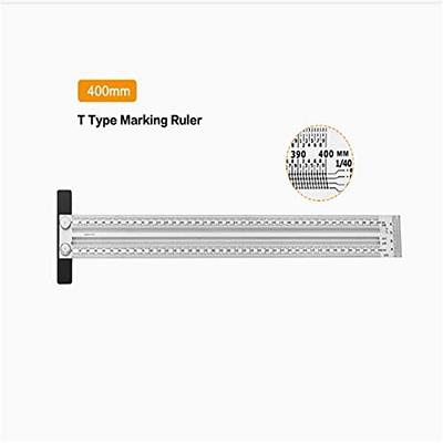 T Square, T Ruler Rustproof Clear Scale for Marking