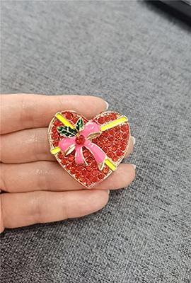 Rhinestone Red Heart Brooch Pin for Women Girl Friend Fashion Cute Crystal  Love Hearted Brooches Lapel Pins Elegant Dress Accessories Wedding  Valentine Festival Jewelry Gift for Her - Yahoo Shopping