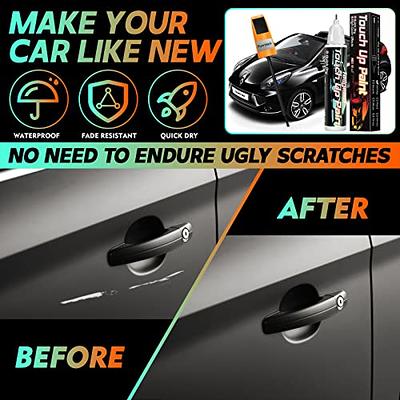 Touch Up Paint for Cars (White), Quick And Easy Car Scratch Remover for  Deep Scratches, Two-In-One Automotive Car Paint Scratch Repair for  Vehicles, Touch Up Auto Paint for Erase Car Scratches (1