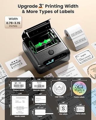 NELKO Label Maker Machine with Tape P21 Portable Bluetooth Label Printer  Read