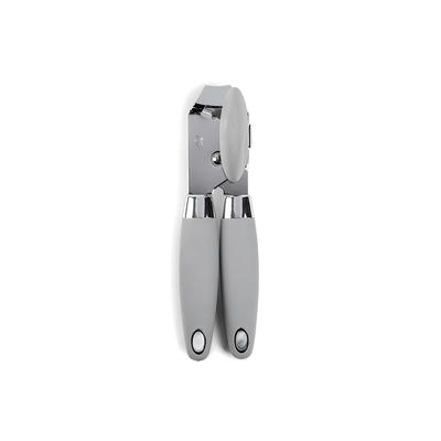 Home Basics Stainless Steel 3-in-1 Manual Can Opener, Silver
