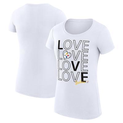 Women's G-III 4Her by Carl Banks Heather Gray Houston Astros Heart V-Neck Fitted T-Shirt