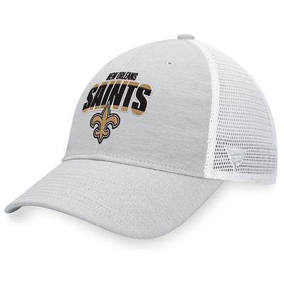 Men's Fanatics Branded Heather Gray/White New Orleans Saints Trucker  Snapback Hat - Yahoo Shopping