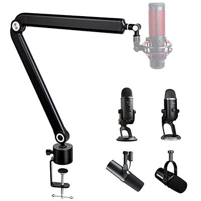 HyperX QuadCast Boom Arm Stand - Professional Adjustable Scissor Mic Stand  Compatible with HyperX QuadCast S Microphone by YOUSHARES 