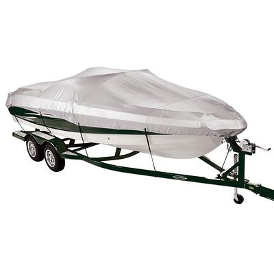 Covermate 150 Mooring and Storage Boat Cover for 14'-16' V-Hull Fishing Boat  in Silver - Yahoo Shopping