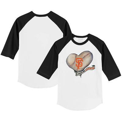 Youth Tiny Turnip White/Navy Atlanta Braves Lucky Charm 3/4-Sleeve Raglan  T-Shirt - Yahoo Shopping