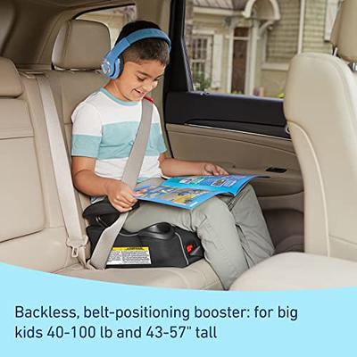 hiccapop UberBoost Inflatable Booster Car Seat | Travel Booster Car Seat |  Narrow Backless Booster Car Seat for Travel | Portable Booster Seat for