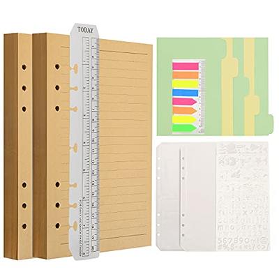  LOPWO Bullet Dotted Journal Kit with Gift Box - Including 192  Numbered Pages A5 Notebook, Colored Pens, Stickers, Stencils, Washi Tapes,  Small Envelopes and Accessories (Yellow) : Office Products