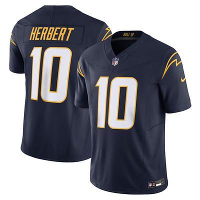 Men's Nike Justin Herbert Powder Blue Los Angeles Chargers Vapor F.U.S.E. Limited Jersey