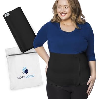 QORE LOGIQ Plus Size Abdominal Binder Post Surgery for larger Men