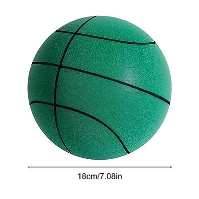  Wmool Silent Basketball Dribbling Indoor, Quiet Basketball  Indoor Training, Uncoated High-Density Foam Ball, Soft, Flexible,  Lightweight, and Easy to Grip Quiet Ball for Various Indoor Activities :  Toys & Games