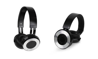 Aduro Amplify Wireless Bluetooth Stereo On Ear Headphones with Mic