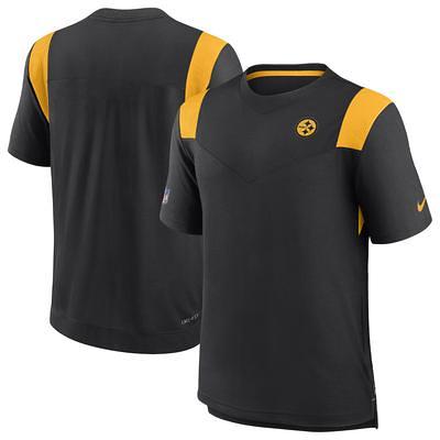 Men's Nike Gold Pittsburgh Steelers Primary Logo T-Shirt