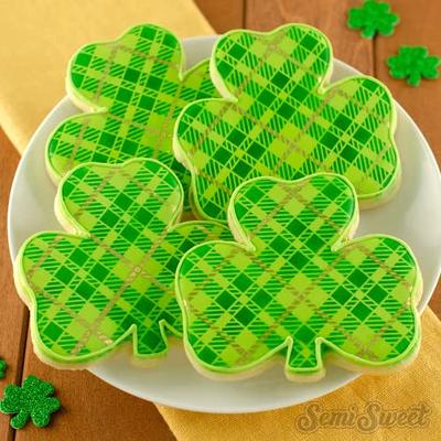 8Pcs Cookie Making Molds DIY Biscuit Molds St. Patrick's Day Biscuit  Supplies 