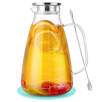 Mr. Coffee 62 fl. oz. Heat Resistant Borosilicate Glass Pitcher