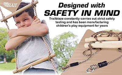 Rainbow Craft 6.6FT Climbing Rope Ladder Ninja Ladder for Kids