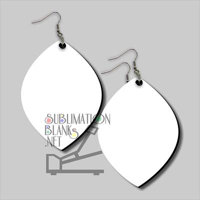 Sublimation Blanks, Earrings, Set Of 10, Unisub, Made in Usa