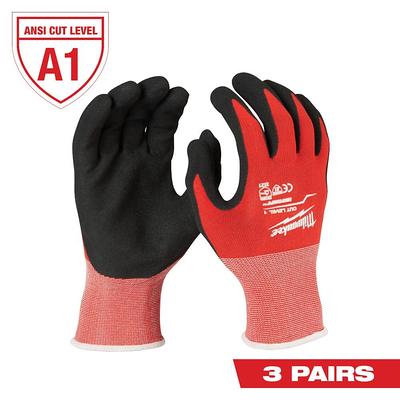 FIRM GRIP Large Polyurethane Grip Work Gloves (4-Pack) 65212-042