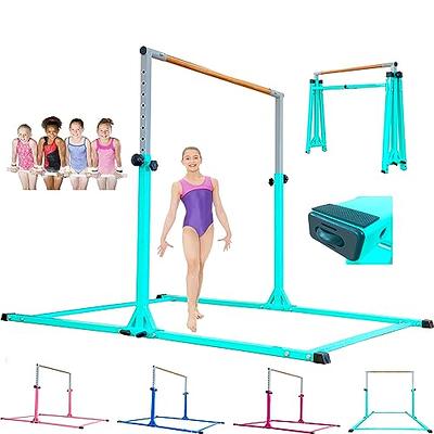 Adjustable Gymnastics Horizontal Bar for Kids - Costway