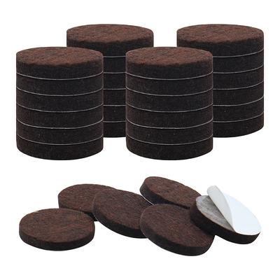 10pcs Felt Furniture Pads Round 3/4 Floor Protector for Chair Legs - Gray  - 3/4 x 1/4(D*T) - Yahoo Shopping