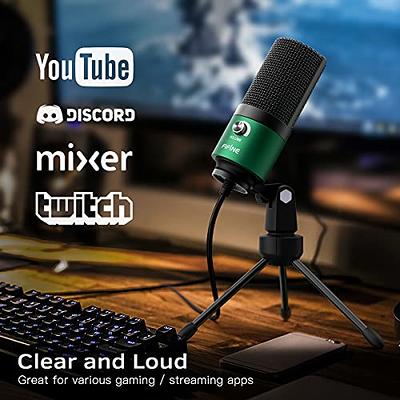 HyperX Quadcast S RGB USB Condenser Omnidirectional Microphone for Pc, Ps4  and Mac, Gaming, Streaming, Podcasts, Twitch, , Discord