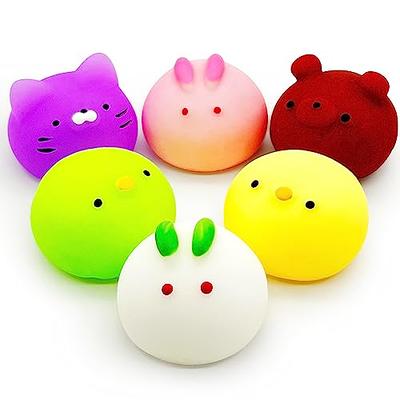 Cute Mochi Squishy Pack Mini Animal Antistress Ball Squeeze Toys Squishi  Rising Stress Relief Squishy Toy