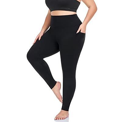 MOREFEEL Plus Size Leggings for Women with Pockets-Stretchy X-6XL Tummy  Control High Waist Workout Black Yoga Pants - Yahoo Shopping