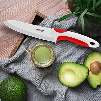 Ceramic Knife Set - 3 Knives & a Peeler - Multicolor