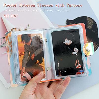 2x3 One-Handed Kpop Photocard Holder Book, Card Sleeves Card