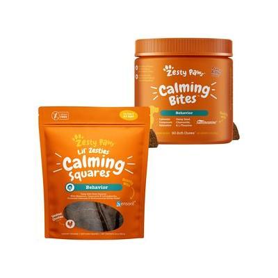 Zesty Paws, Aller-Immune Bites for Dogs, All Ages, Peanut Butter Flavour,  90 Soft Chews