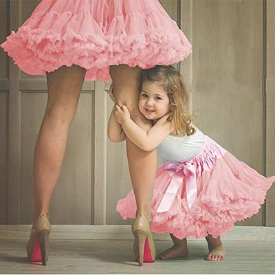 Young Girl Tutu Skirt, Ballet Princess Puffy Skirt, High Waist