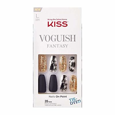  KISS Salon Acrylic, Press-On Nails, Nail glue included