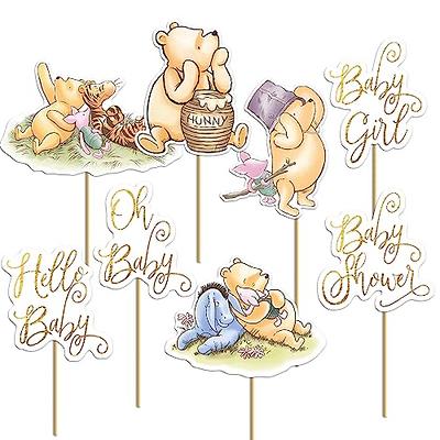 Great Choice Products 12 Pcs Classic Winnie Centerpieces For Baby Shower Pooh  Centerpieces On Sticks Cute