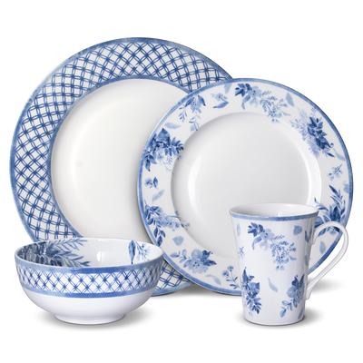 Mikasa Adeline Porcelain Dinnerware Set, 16-piece