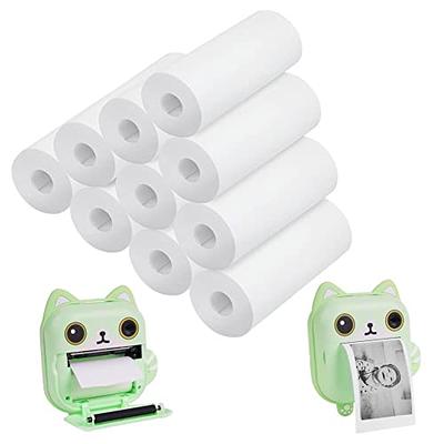 10 Rolls Print Paper for Kids Instant Print Camera Refill Print Paper Works  with MINIBEAR VTech Kidizoom Camera,Thermal Paper Fit for Most Kids