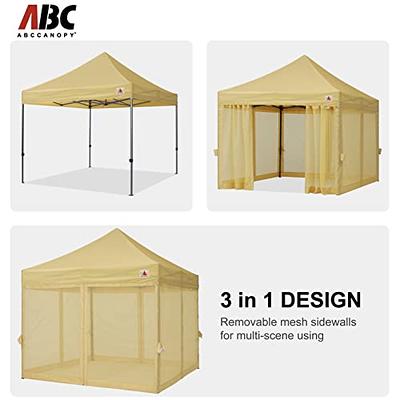 13'x13' Pop Up Canopy Tent with Sidewalls