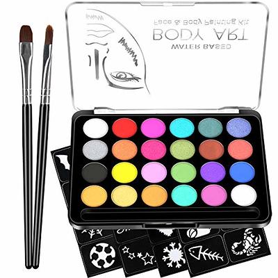  VESPRO Face Painting Kit for Kids Party,16 Colors