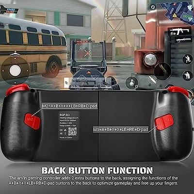 arVin Wireless Gaming Controller for iPhone iOS Android PC, Bluetooth  Gamepad Joystick for iPhone 15/14/13/12/iPad/Samsung Galaxy  22/21/20/Tablet