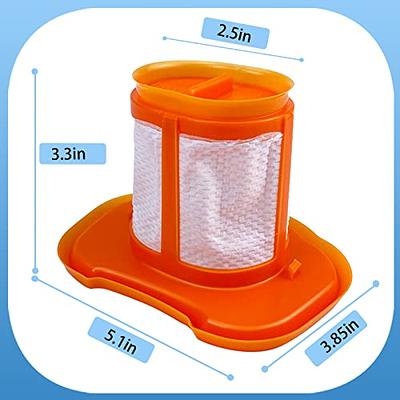 HHVKF10 Dust-buster Filter Replacement Compatible with Black and Decker  Hand Vacuum HHVK HHVK320J HHVK320J10 HHVK320JZ01 HHVK515J HHVK515JP  HHVK515JP07 HHVK515J00FF HHVK415B01,Washable HHVKF10 Filter 