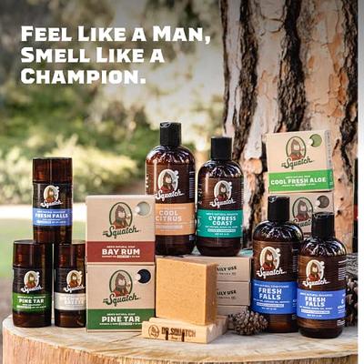 Dr. Squatch Deodorant Wood Barrel Bourbon 3pk Mens Natural 2.65oz