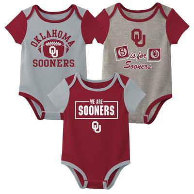 Newborn & Infant Scarlet/Heathered Gray San Francisco 49ers Born To Win  Two-Pack Long Sleeve Bodysuit Set