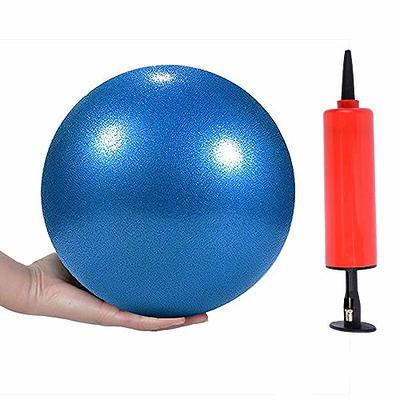 Athletic Works 55cm Yoga Ball, Anti-Burst, Exercises Poses Embossed