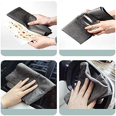 Sonorou Magic Cleaning Cloth, Thickened Magic Cleaning Cloth, Microfiber  Magic Streak Free Miracle Cleaning Cloth, Reusable Cleaning Cloths for