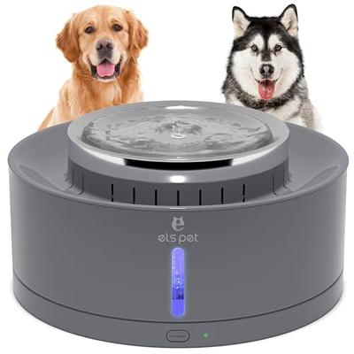 Petdott Dog Water Fountain 2 Gallons,Large Pet Water Fountain with SUS