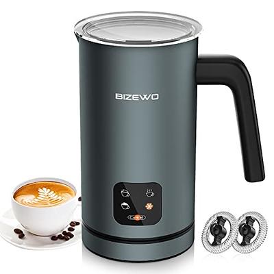 Milk Frothing Mug Frother Steamer Cup Barista Steam Mugs Easy Clean  Coffeware for Holiday Home Kitchen , 600ml 600ml1 